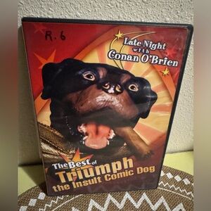 15/$15 The Best of Triumph the Insult Comic Dog DVD- Late Night with Conan